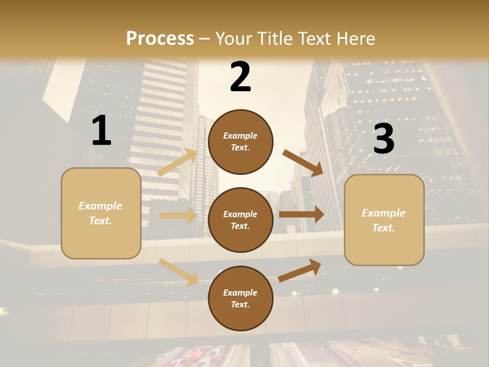 Time Urban Motion PowerPoint Template