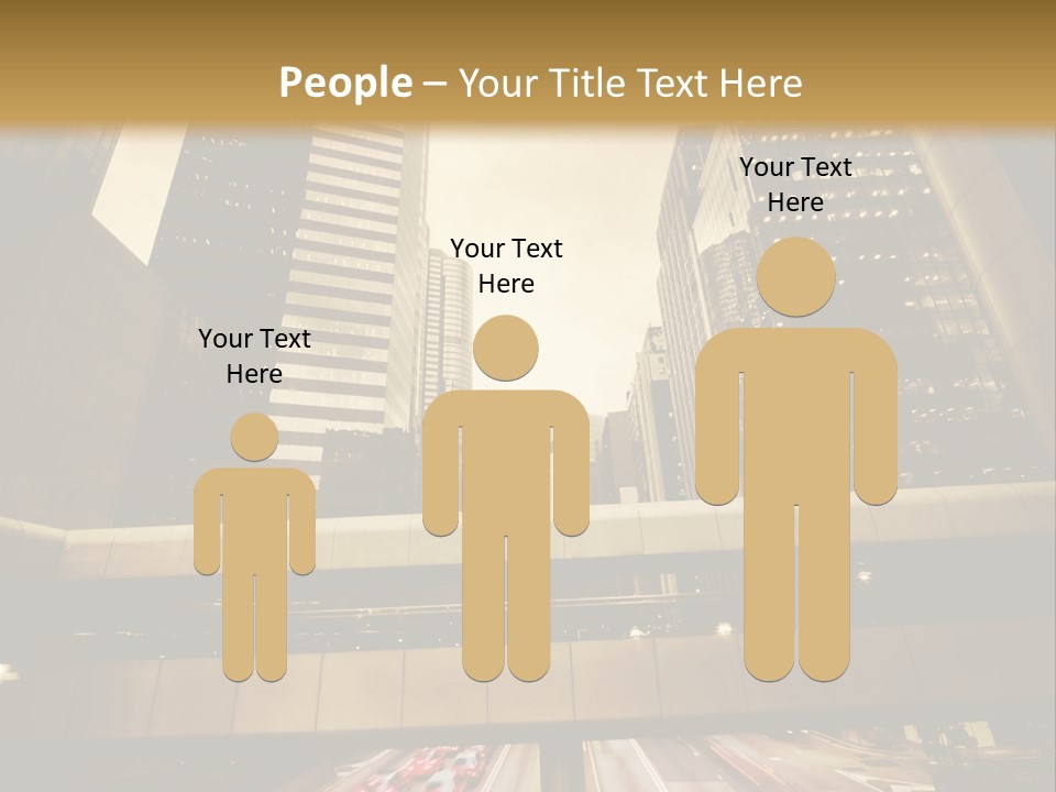 Time Urban Motion PowerPoint Template