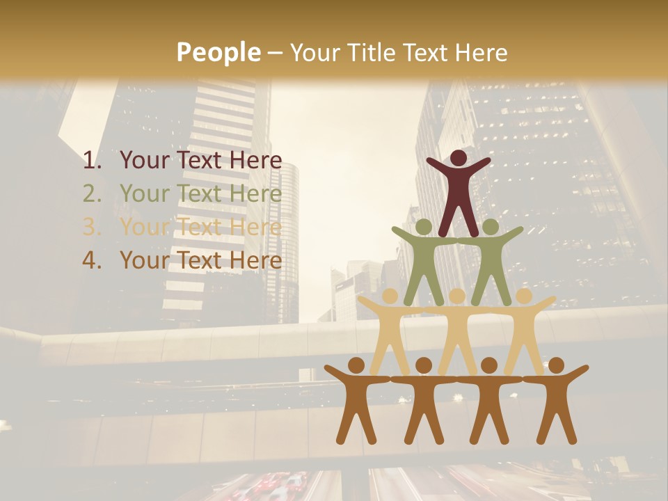 Time Urban Motion PowerPoint Template