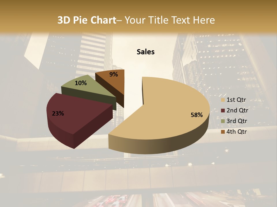 Time Urban Motion PowerPoint Template