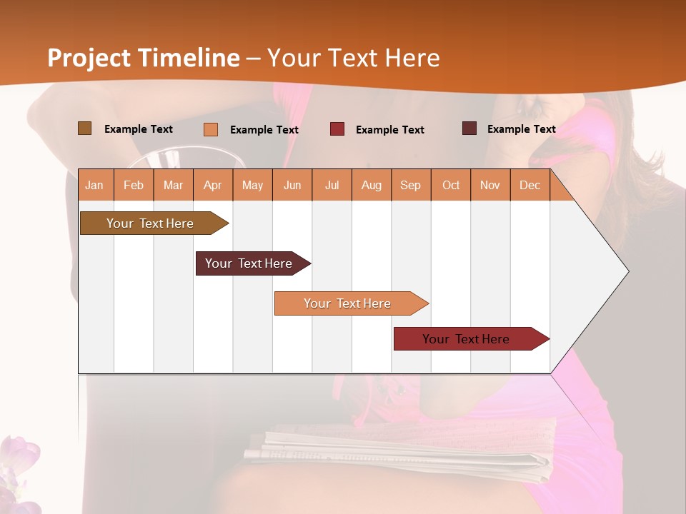 Isolated Beverage Cocktail PowerPoint Template