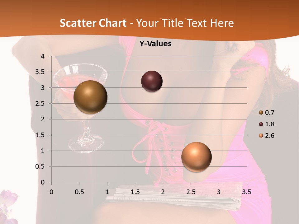 Isolated Beverage Cocktail PowerPoint Template