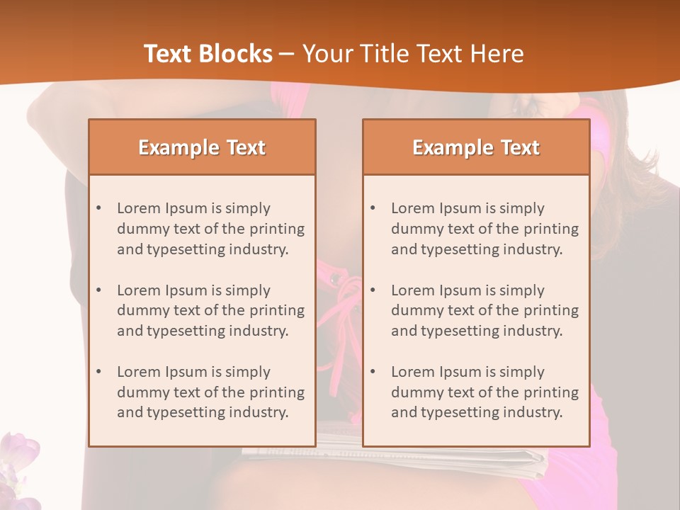 Isolated Beverage Cocktail PowerPoint Template