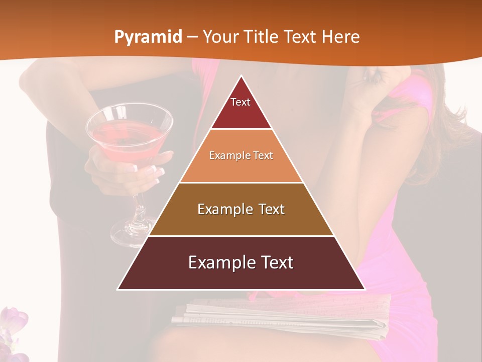 Isolated Beverage Cocktail PowerPoint Template