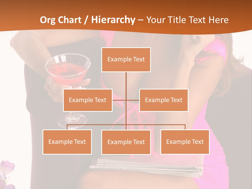 Isolated Beverage Cocktail PowerPoint Template