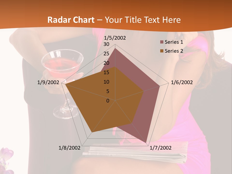 Isolated Beverage Cocktail PowerPoint Template