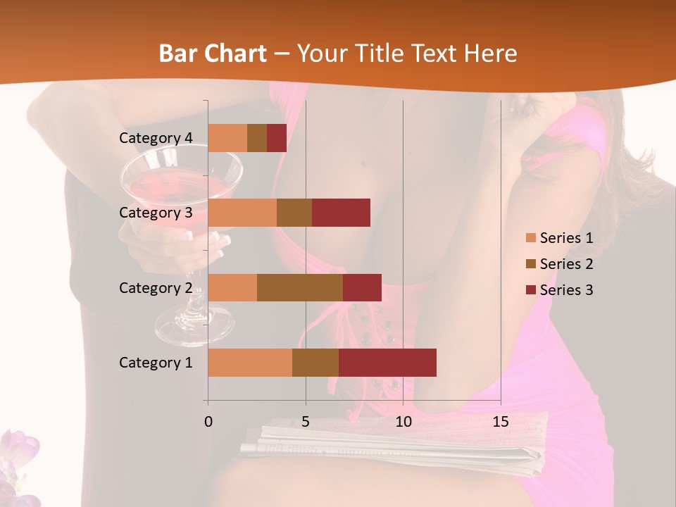 Isolated Beverage Cocktail PowerPoint Template