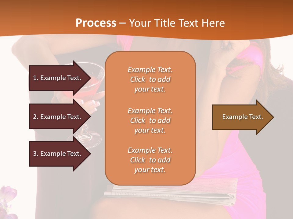 Isolated Beverage Cocktail PowerPoint Template