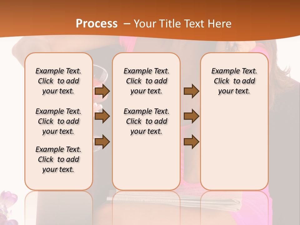 Isolated Beverage Cocktail PowerPoint Template