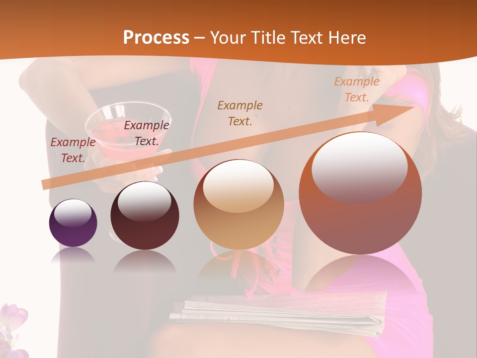 Isolated Beverage Cocktail PowerPoint Template