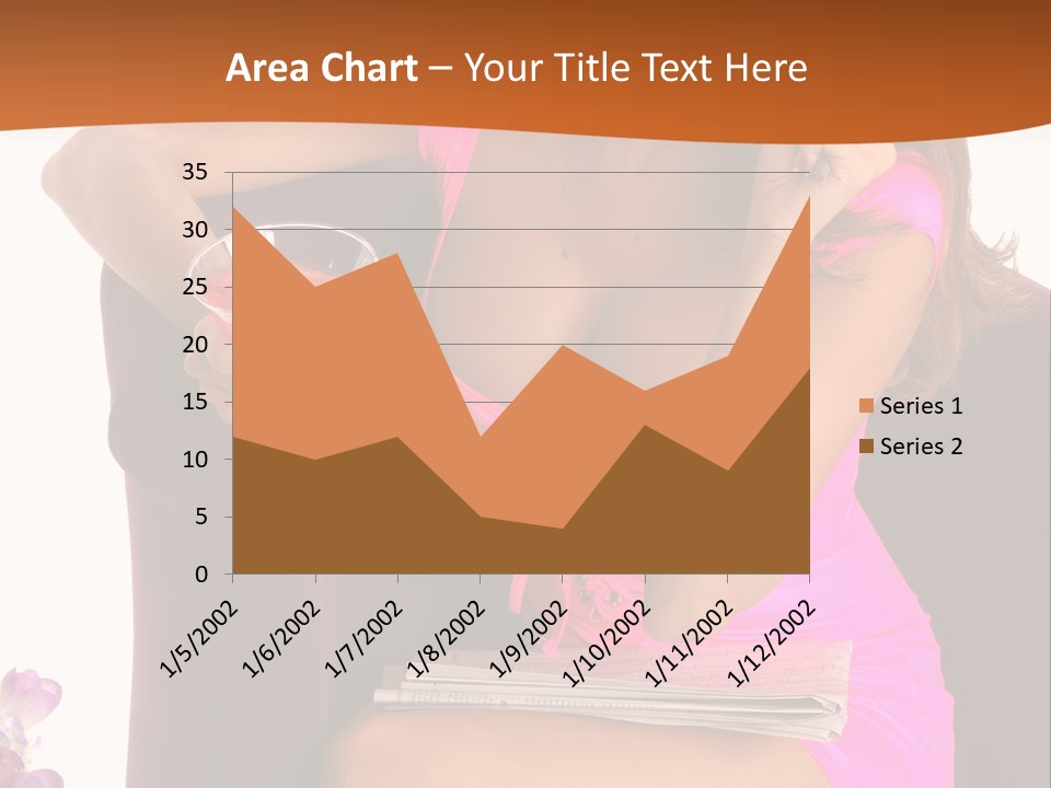 Isolated Beverage Cocktail PowerPoint Template