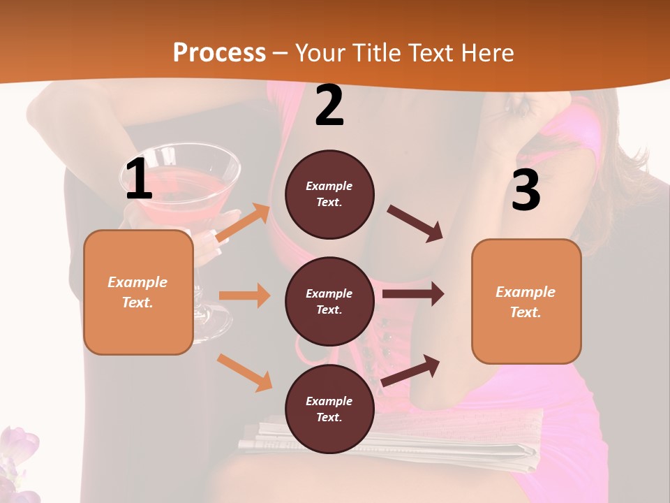 Isolated Beverage Cocktail PowerPoint Template