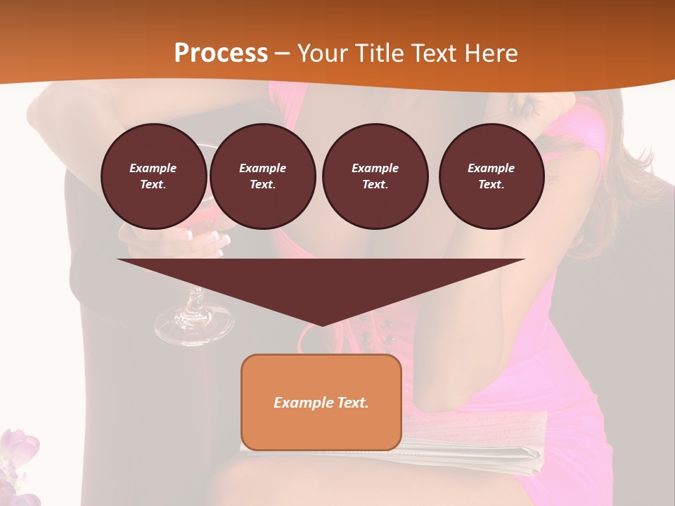 Isolated Beverage Cocktail PowerPoint Template