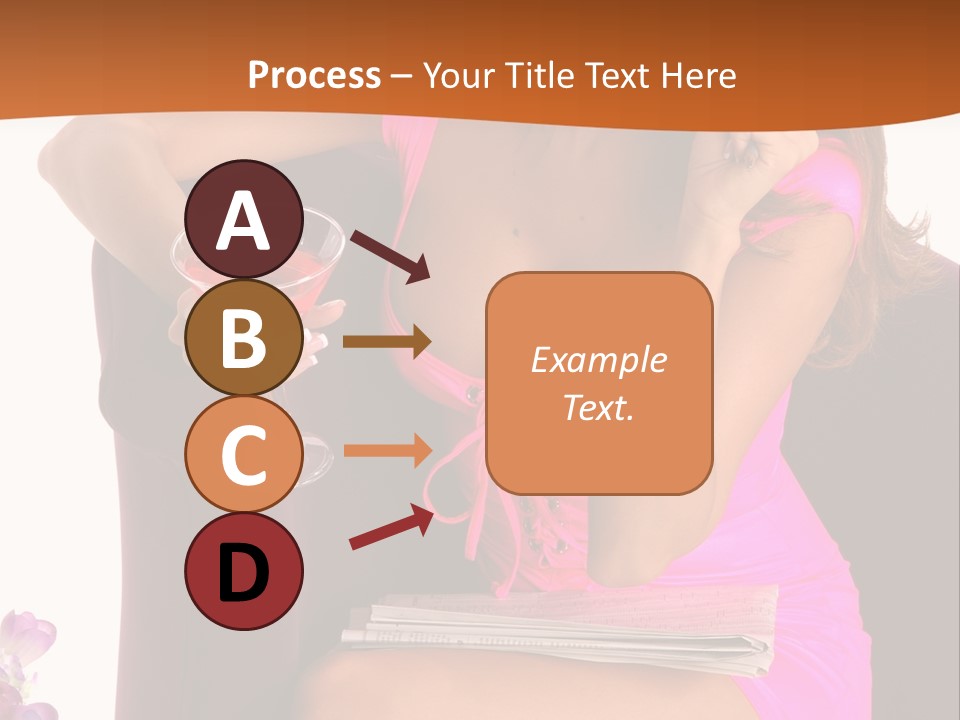 Isolated Beverage Cocktail PowerPoint Template