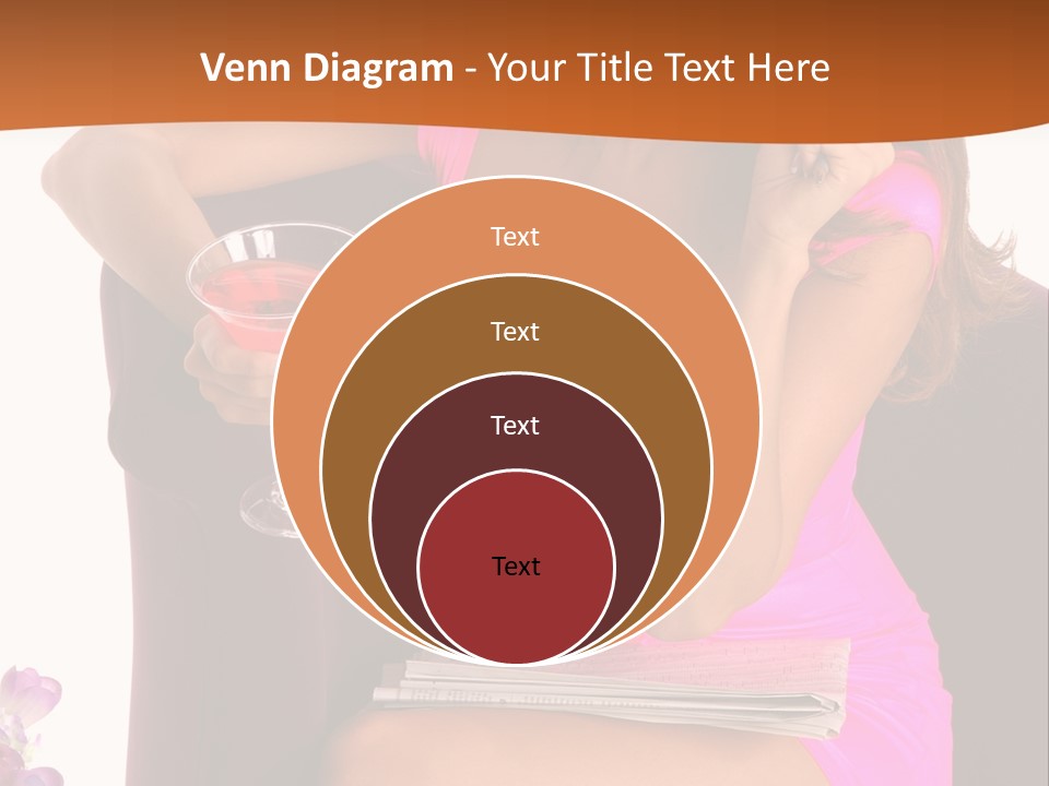 Isolated Beverage Cocktail PowerPoint Template