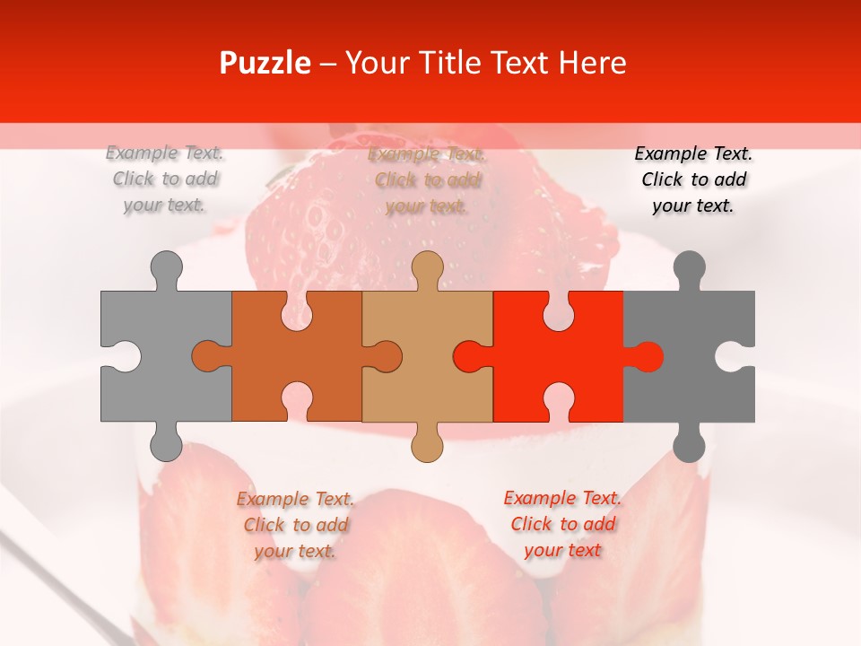 Gourmet Food Bakery PowerPoint Template