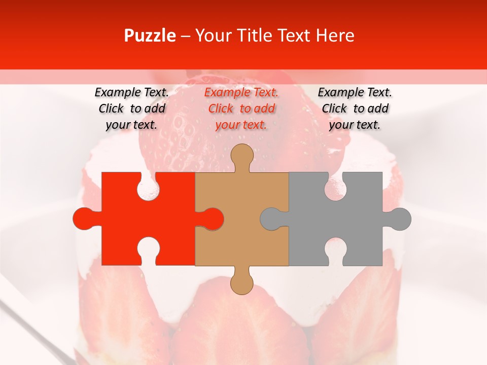 Gourmet Food Bakery PowerPoint Template