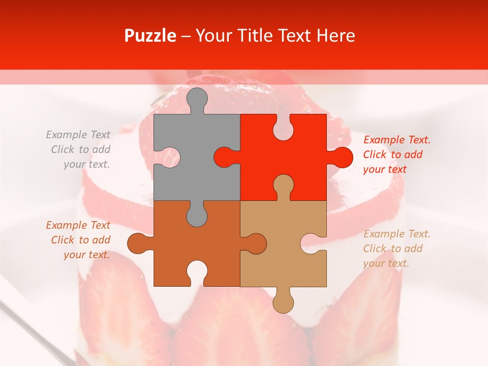 Gourmet Food Bakery PowerPoint Template