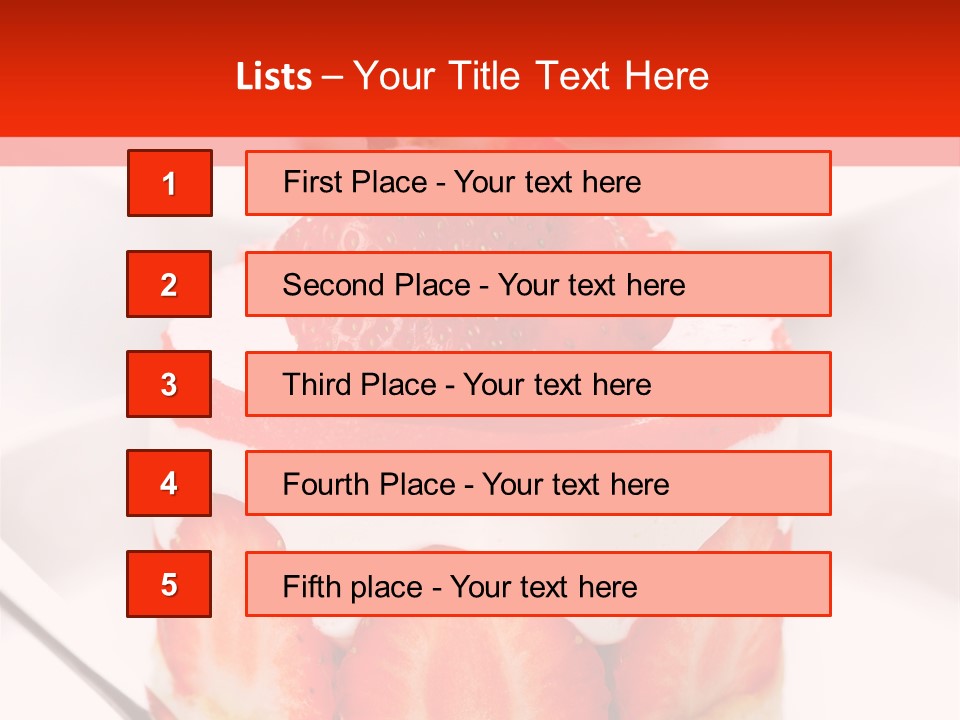 Gourmet Food Bakery PowerPoint Template
