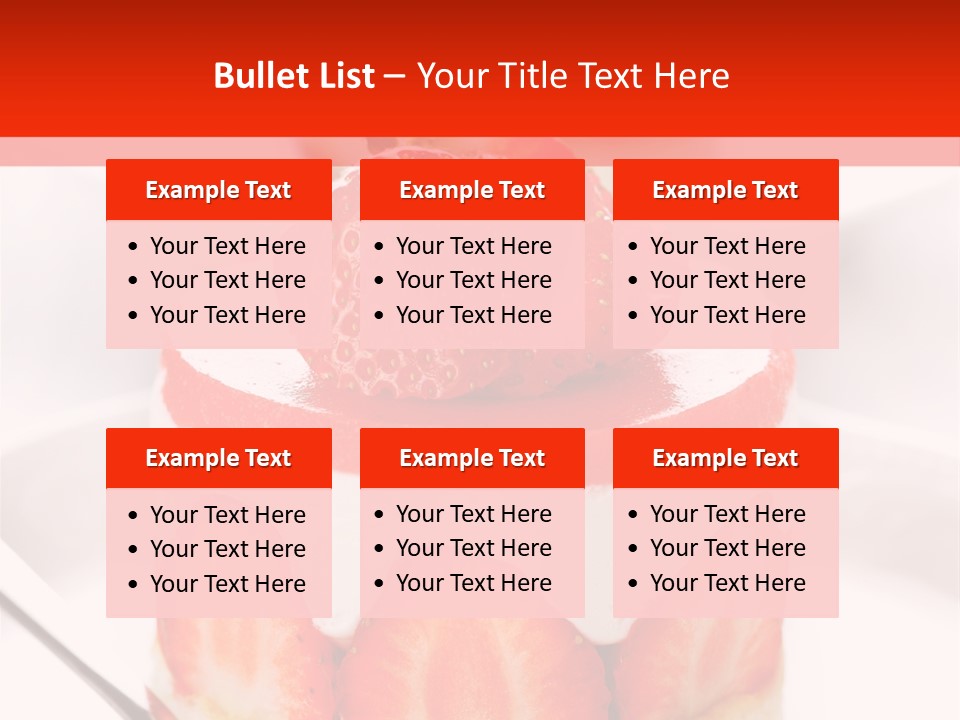 Gourmet Food Bakery PowerPoint Template