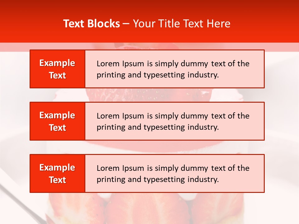 Gourmet Food Bakery PowerPoint Template