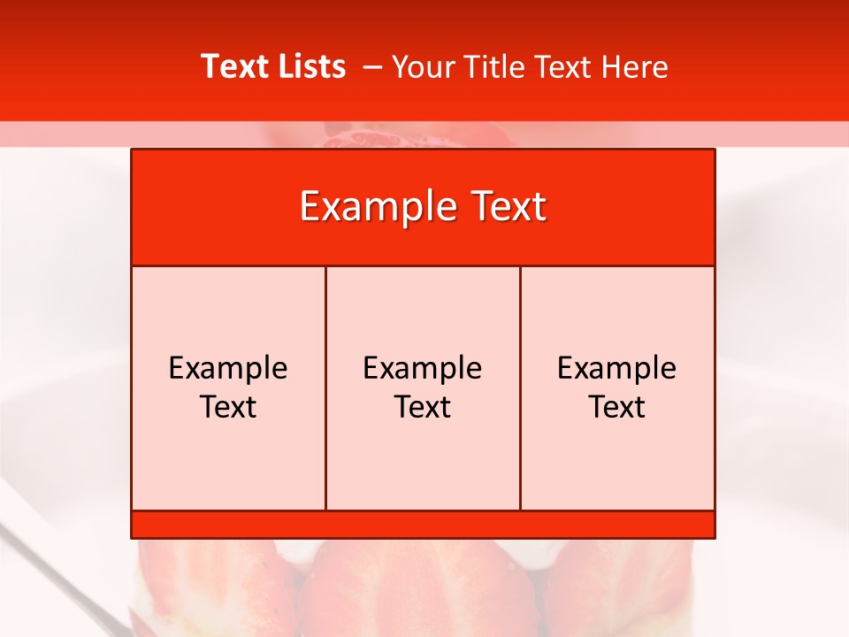Gourmet Food Bakery PowerPoint Template