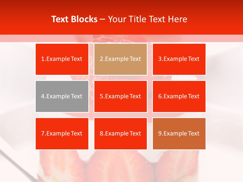 Gourmet Food Bakery PowerPoint Template