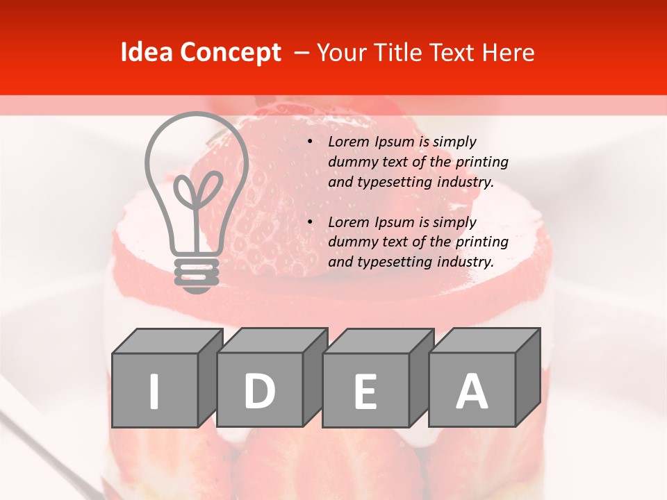 Gourmet Food Bakery PowerPoint Template