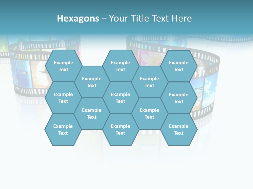 Square Black Border PowerPoint Template