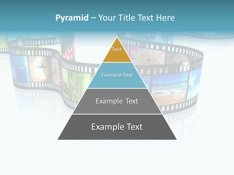 Square Black Border PowerPoint Template