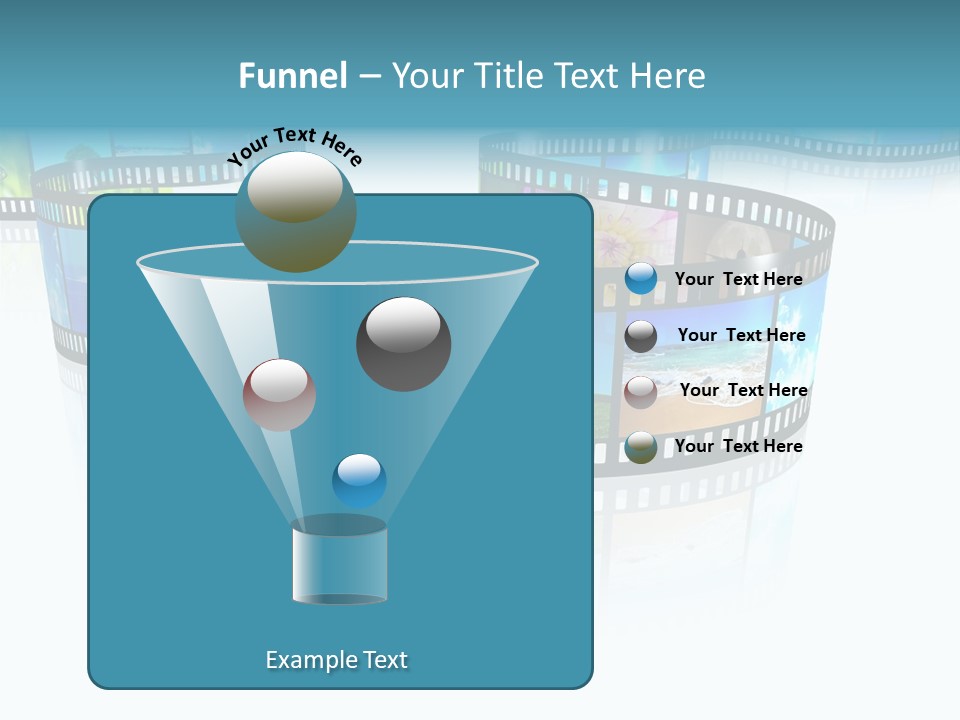 Square Black Border PowerPoint Template