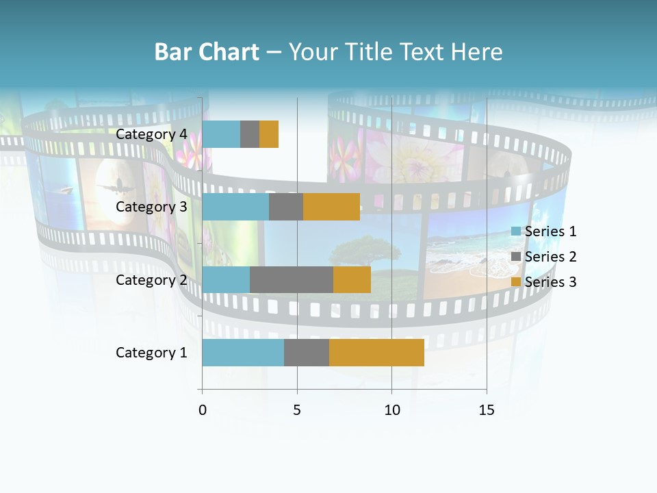 Square Black Border PowerPoint Template