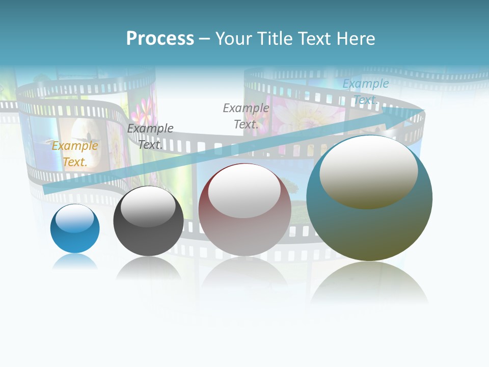 Square Black Border PowerPoint Template