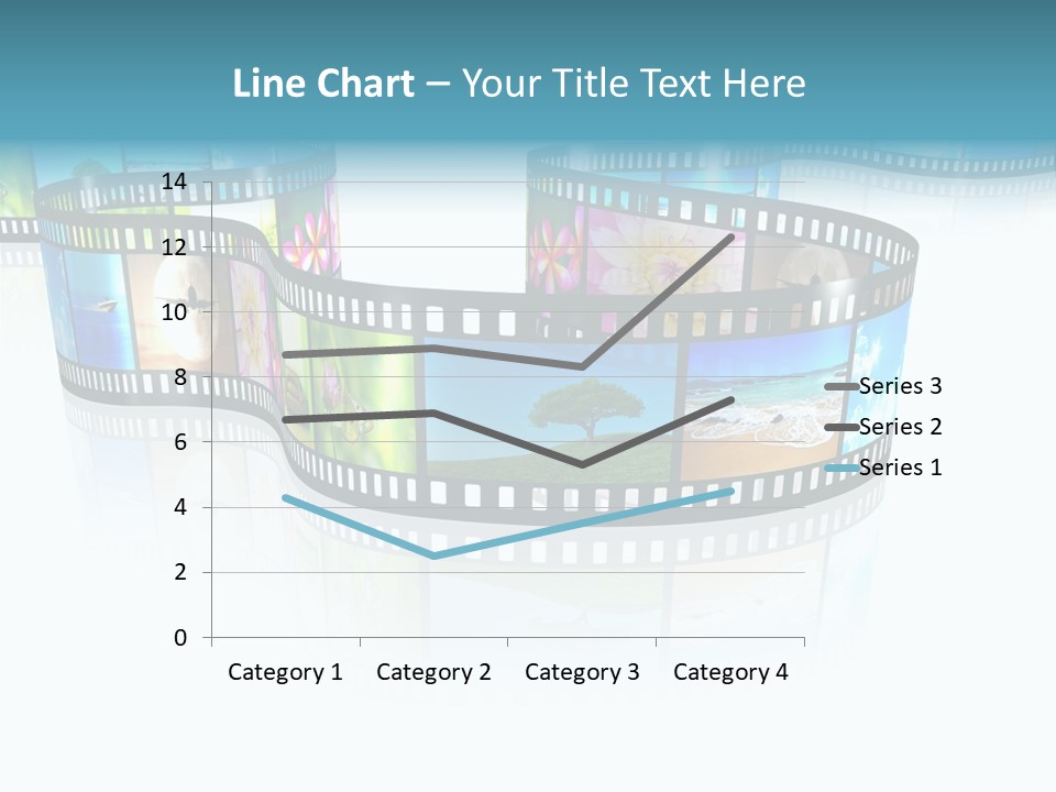 Square Black Border PowerPoint Template