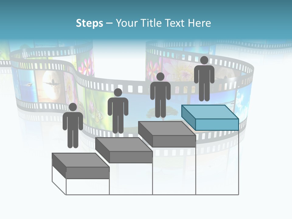 Square Black Border PowerPoint Template