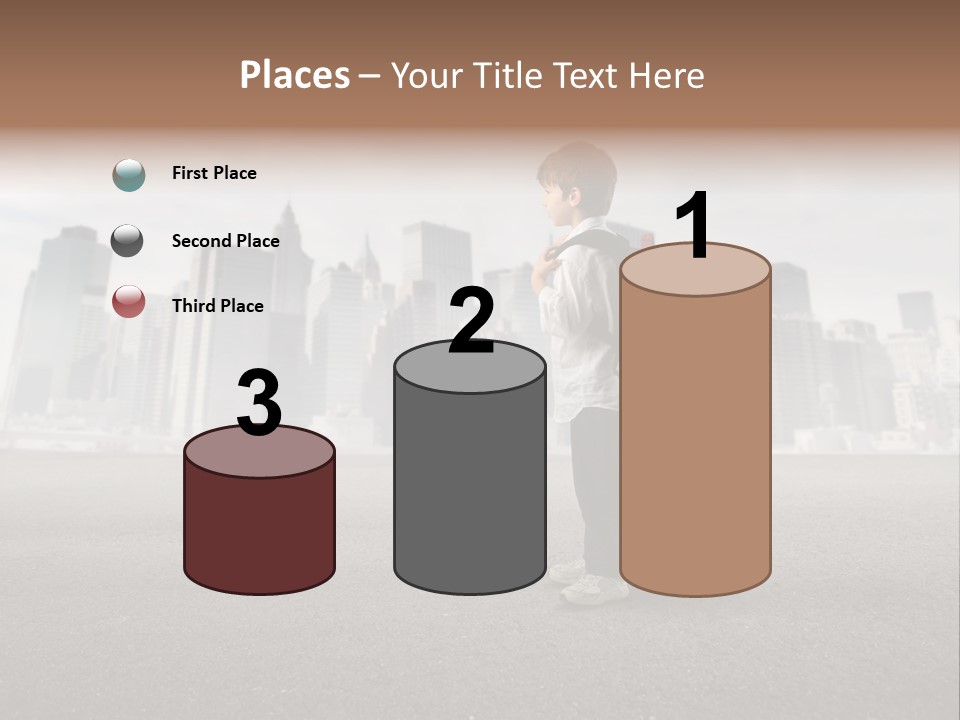 Trip Road Holiday PowerPoint Template