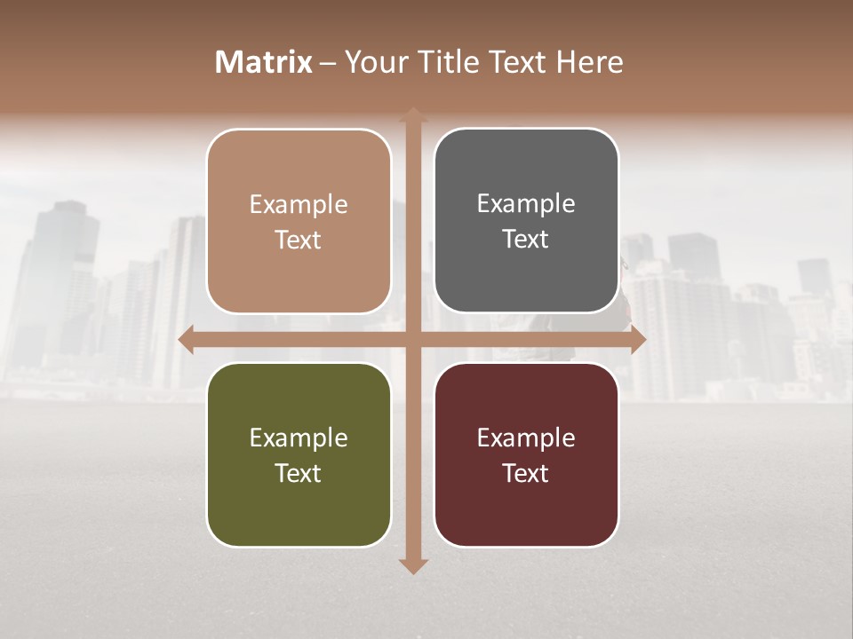 Trip Road Holiday PowerPoint Template