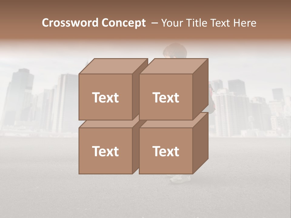 Trip Road Holiday PowerPoint Template