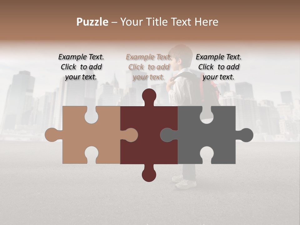 Trip Road Holiday PowerPoint Template