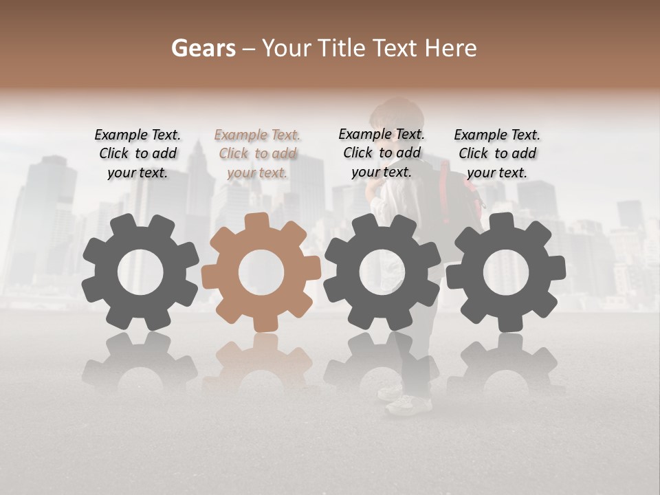 Trip Road Holiday PowerPoint Template