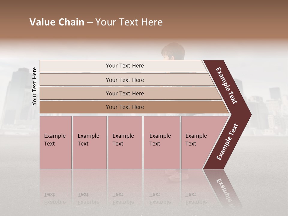 Trip Road Holiday PowerPoint Template