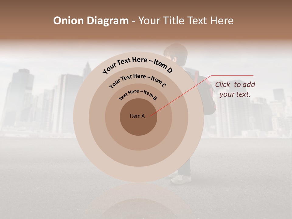 Trip Road Holiday PowerPoint Template