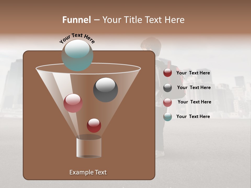 Trip Road Holiday PowerPoint Template