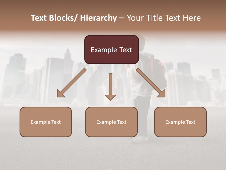 Trip Road Holiday PowerPoint Template