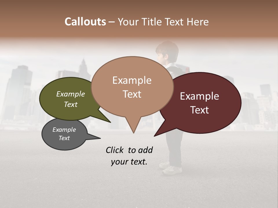 Trip Road Holiday PowerPoint Template