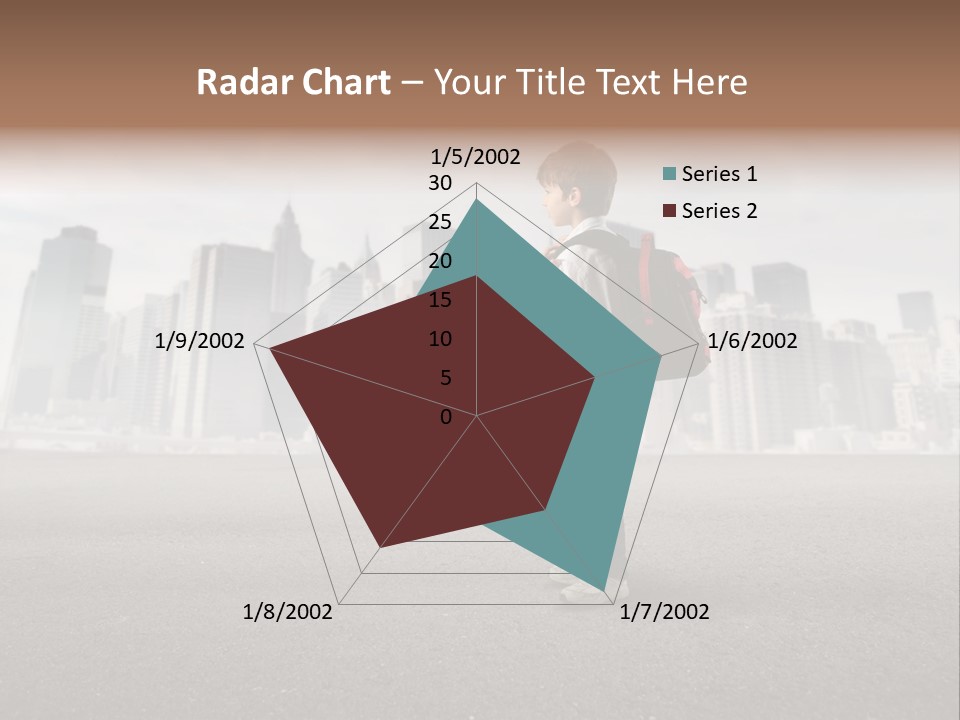 Trip Road Holiday PowerPoint Template