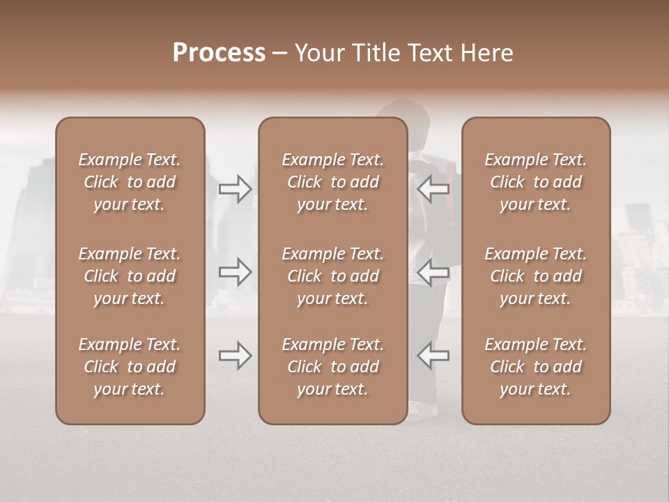 Trip Road Holiday PowerPoint Template