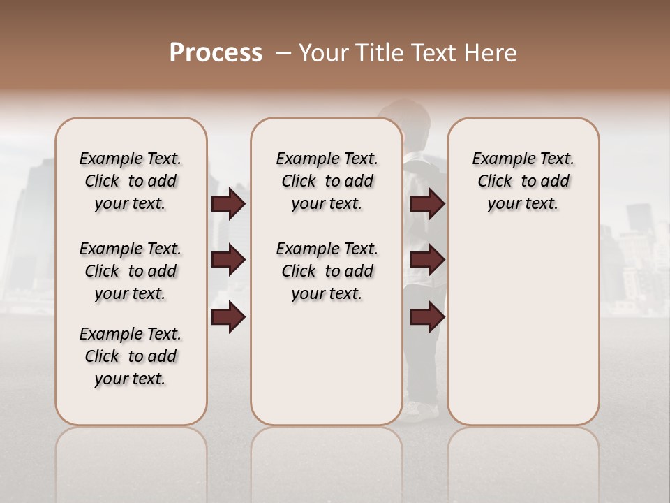 Trip Road Holiday PowerPoint Template