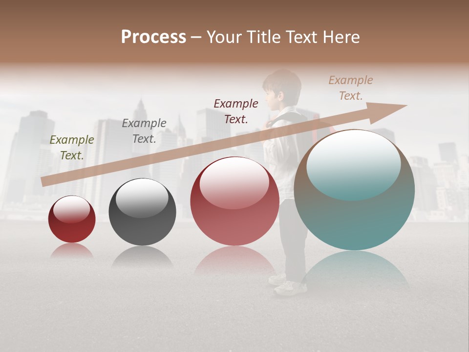 Trip Road Holiday PowerPoint Template