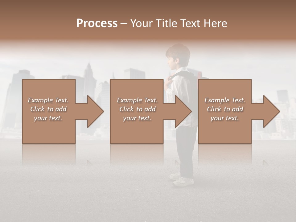 Trip Road Holiday PowerPoint Template